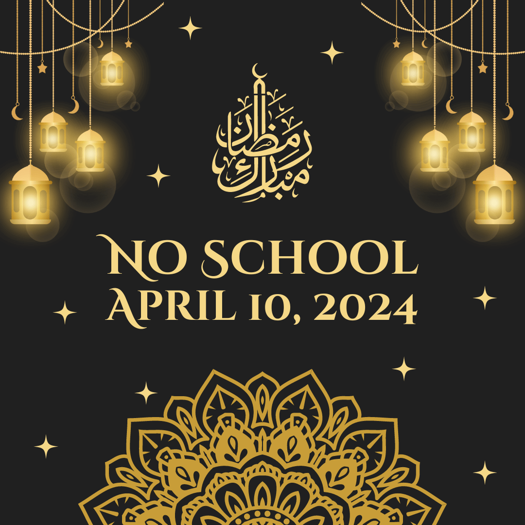 April 10 No school